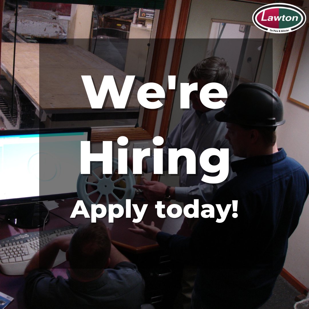 📣 Looking for a job? We're hiring! Here are some of our current open positions:

Casting Engineer
Remote

Purchasing Agent
De Pere, WI

Customer Service Representative
Minster, OH

Apply here if you feel that you are a good fit: lawtonstandard.applytojob.com/apply

#apply #applynow #job