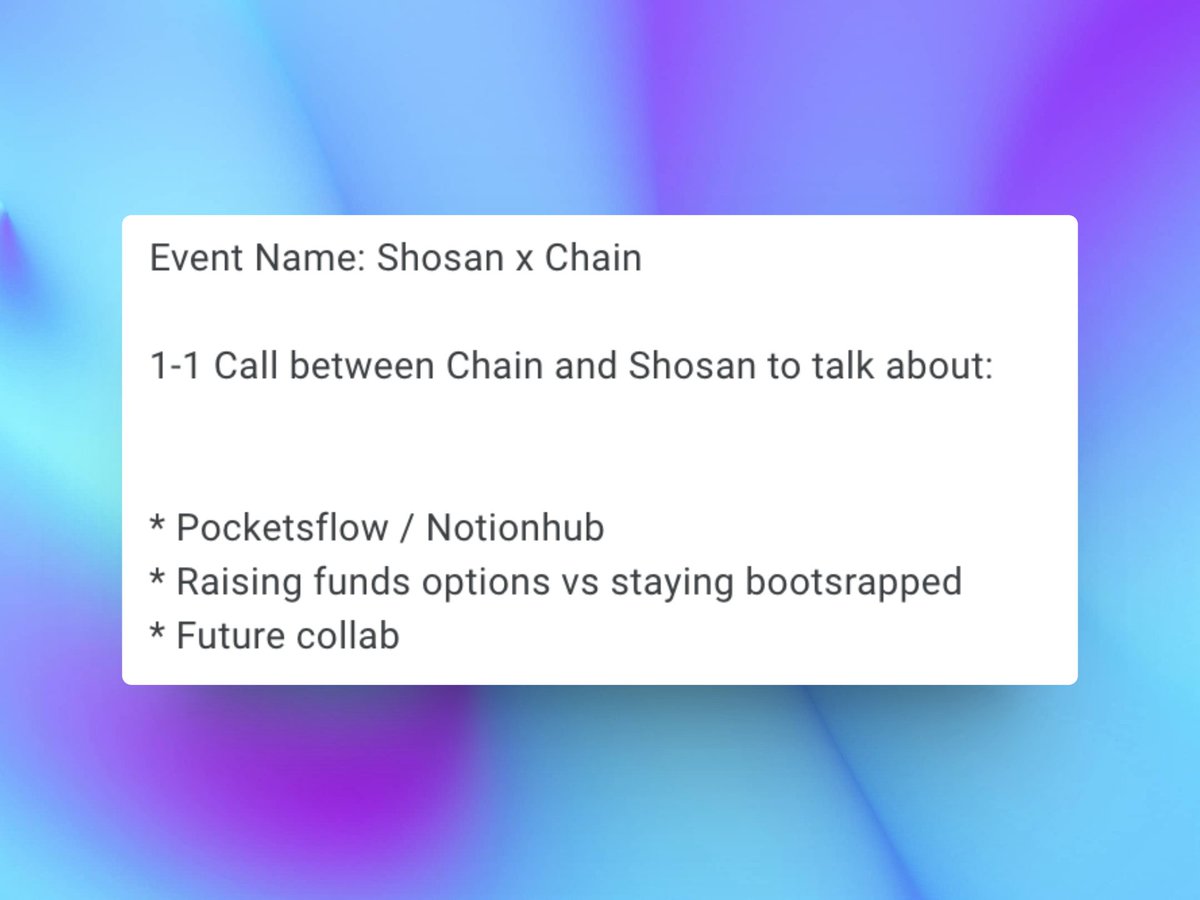 Chain tweet media
