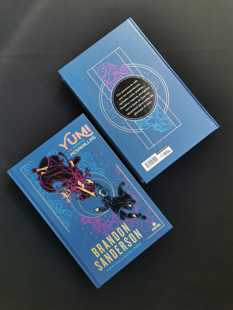 NovaCiFi's tweet photo. 🔥¡Mirad lo que nos acaba de llegar!🔥

¡#YumiYElPintorDePesadillas, de @BrandSanderson, llega a las librerías este 20 de julio!

Con ilustraciones de @chenalii y traducción de @nosigaleyendo.

¡La #NovelaSecreta3 ya está a la vuelta de la esquina!🤯 https://t.co/os62eCvJbk