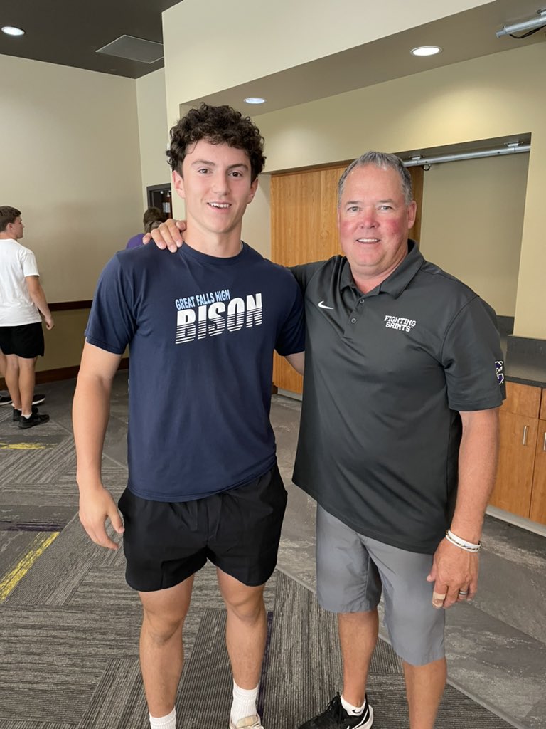 CooperC2024's tweet image. Huge thanks to @CoachPfanny and @CoachTPurcell for the awesome visit at Carroll College!