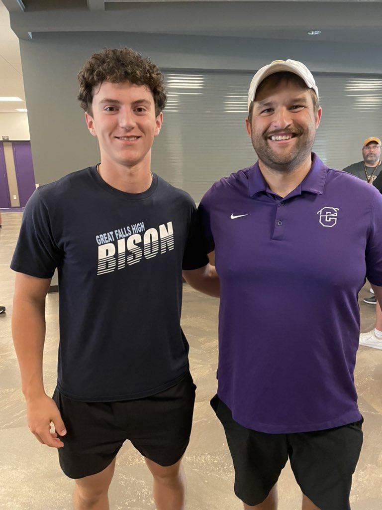 CooperC2024's tweet image. Huge thanks to @CoachPfanny and @CoachTPurcell for the awesome visit at Carroll College!
