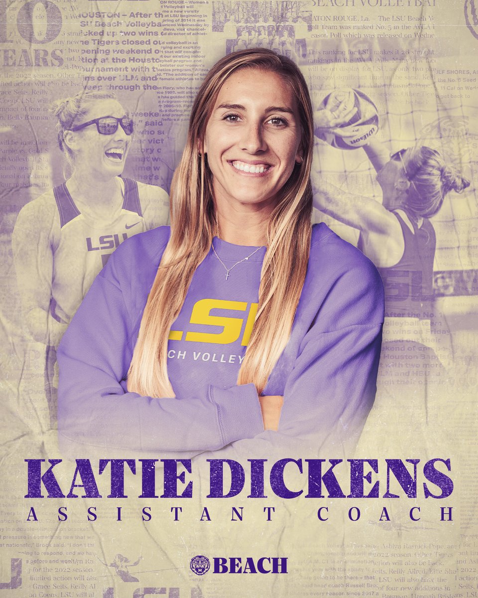 LSU Beach Volleyball tweet media