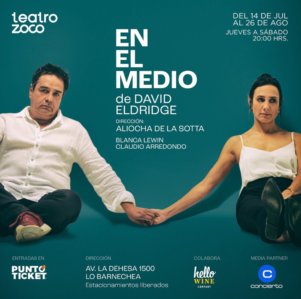 Hoy 20 horas en el Teatro Zoco 👇🏼