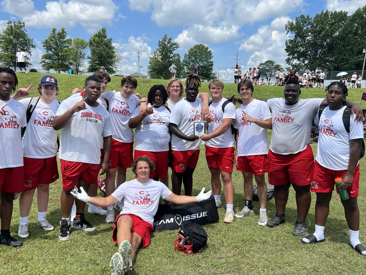 Congrats to our big guys for winning the Big Man Challenge out at St. Dominic today!!! Good teams are built in the trenches! #EstoVir #WeAreChaminade <a href="/CCPAthletics/">Chaminade Athletics</a>