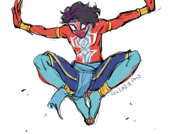 インディア練習 #スパイダーバース