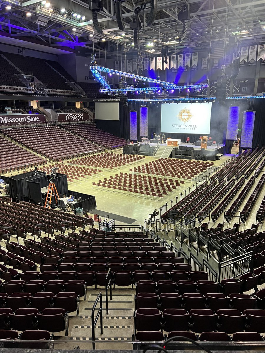 The calm before the Week Two storm begins! 
#steubystl
#catholicstl