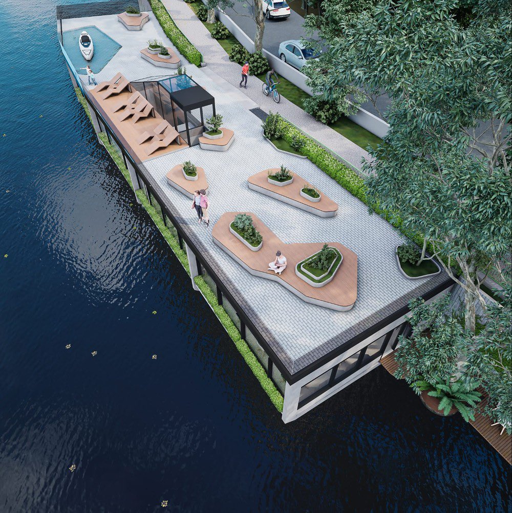 catracabotafogo's tweet photo. A sede náutica do Botafogo, na Epitácio Pessoa, ganhou um projeto de reformulação total que prevê um deque de 400 metros quadrados na parte superior. Embaixo, quase no nível do espelho d’água, ficariam uma loja do clube e um bar/restaurante.

📰 O Globo https://t.co/jMlC71PKu9