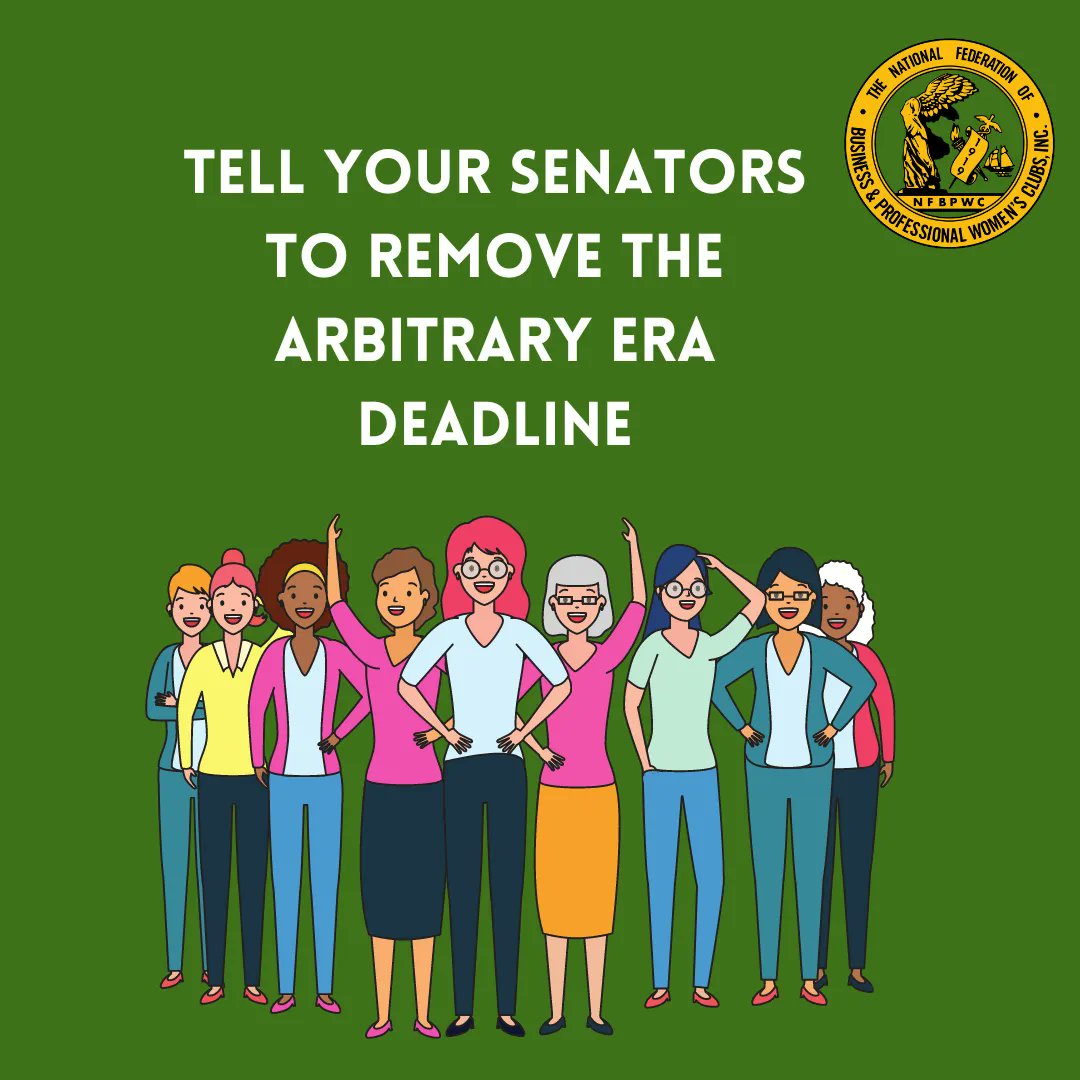 There is no Constitutional backing for sex-based equality in this country. The ratification of the ERA will ensure that gender is not a barrier to success and equal recognition under the law in this country. Visit buff.ly/3aVYcTB and take action! #ERA #womensrights