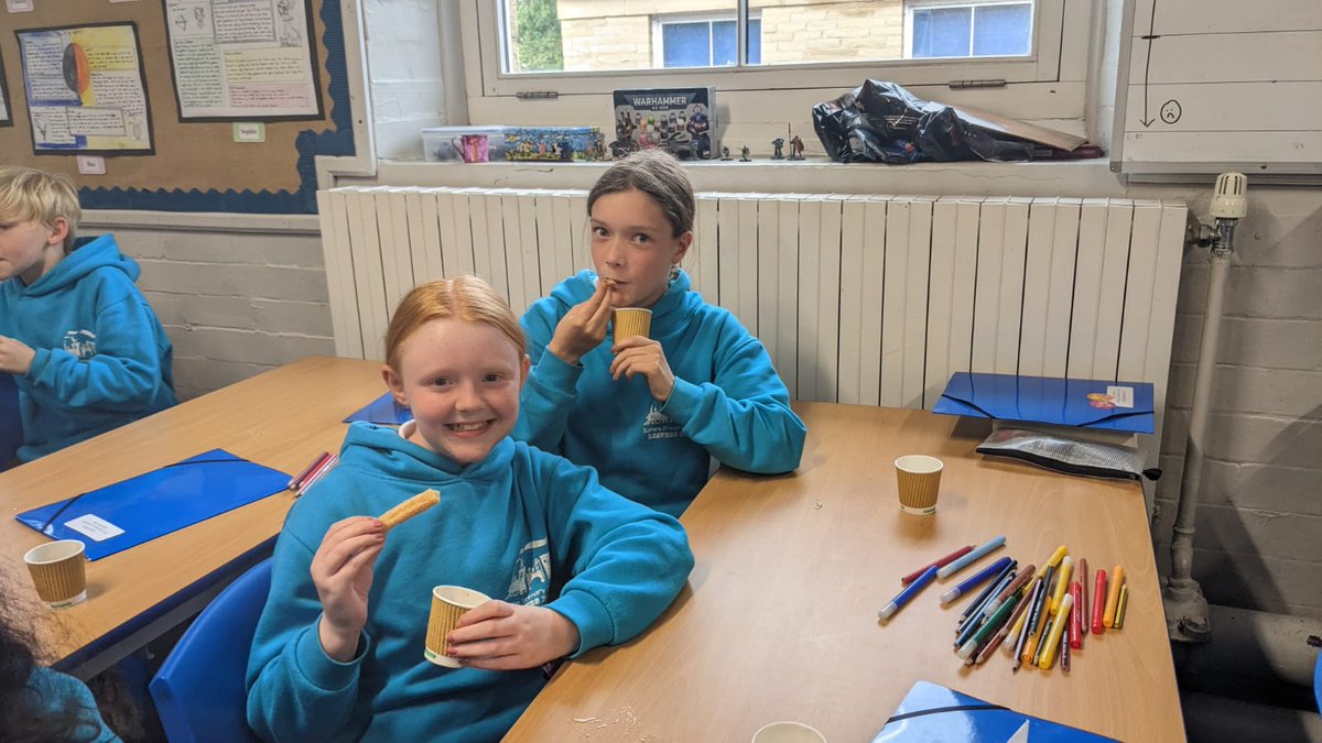 Year 6 Spanish club in SPS Champions University enjoyed a tasty treat of churros con chocolate this afternoon, courtesy of Charlotte's mum Estela of <a href="/MiskiMex/">Miski</a>. Gracias y Delisioso! 🇪🇸
