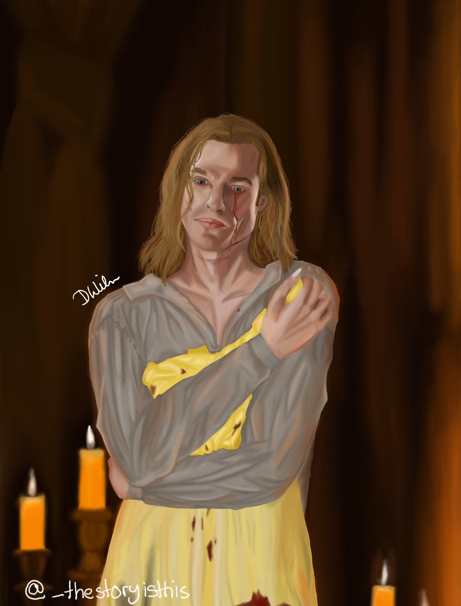 _thestoryisthis's tweet photo. Week 2 - Scene/Line
"And then I saw the thing in his hands. I knew what it was."
#InterviewWithTheVampire #iwtv #lestat #ids2 #iwtvs2 https://t.co/NPqwI2khYk