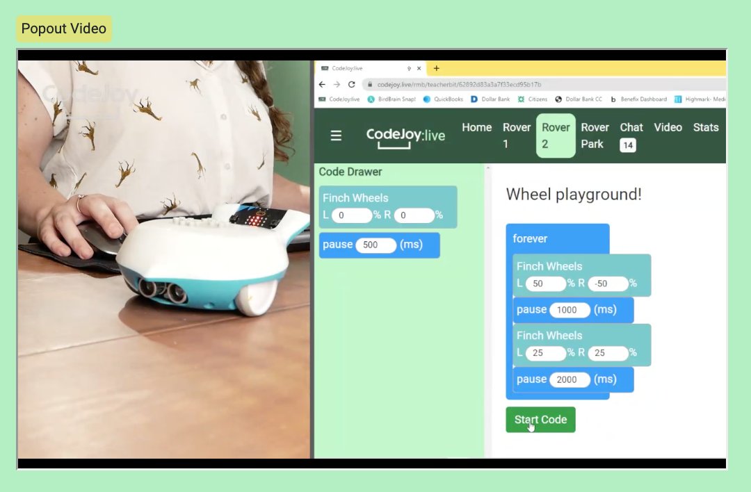 AmandaJeaneEdu's tweet photo. Having some fun with Robot Rovers! @CodeJoyEdu @birdbraintech #studentshows #edtech #Live https://t.co/pDZfzmfvlG