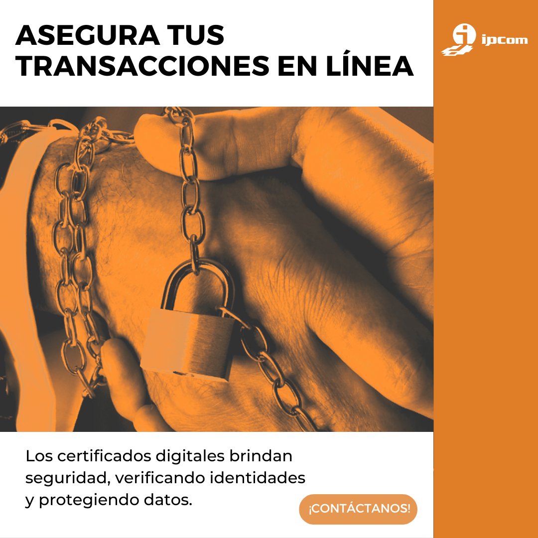 IPComMX's tweet photo. ¿Te preocupa la seguridad en línea de tu organización?¡No te compliques con la administración de múltiples certificados! IPCom tiene la solución para una gestión centralizada. 🗂️
#SeguridadDigital #CertificadosDigitales #GestiónEficiente #IPCom https://t.co/ypilcmykEV