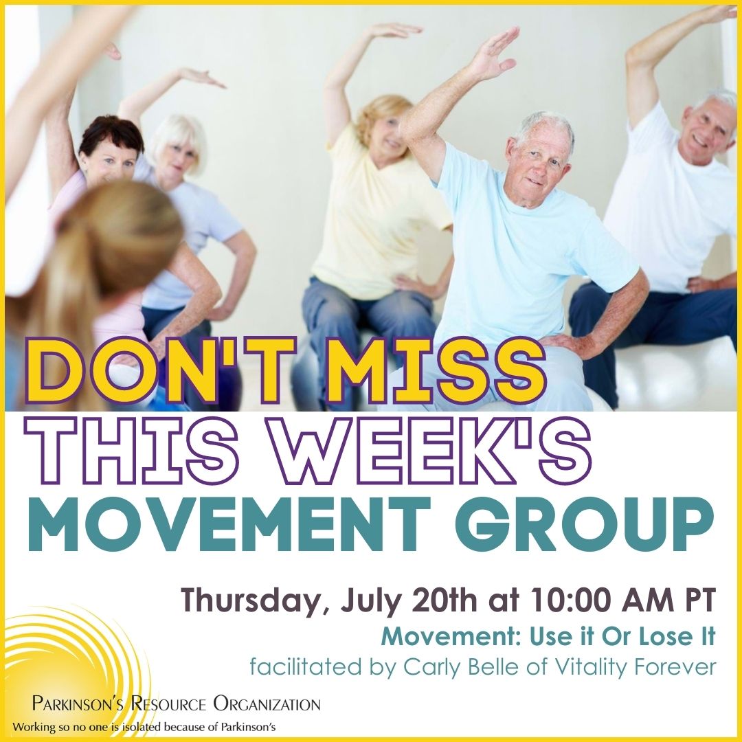 Parkinson's Resource Organization tweet media