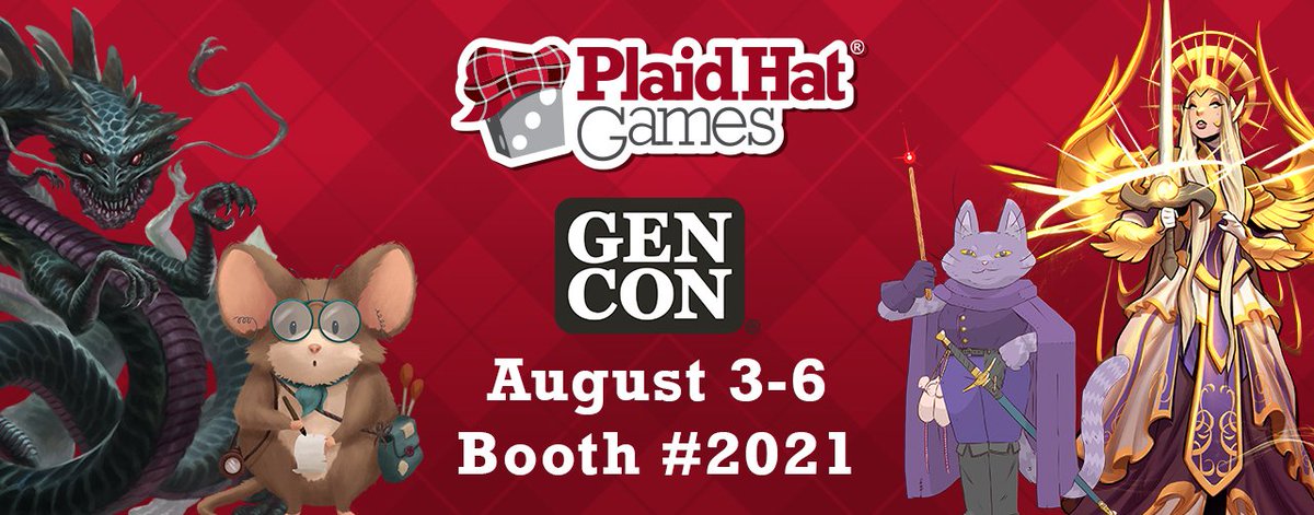 PlaidHatGames's tweet image. Time for our Gen Con 2023 Roundup!

We'll be releasing Freelancers: A Crossroads Game at the convention and hosting both a Summoner Wars and Ashes Reborn tournament.

Find out all the details here ⬇️

plaidhatgames.com/news/2023/07/1…