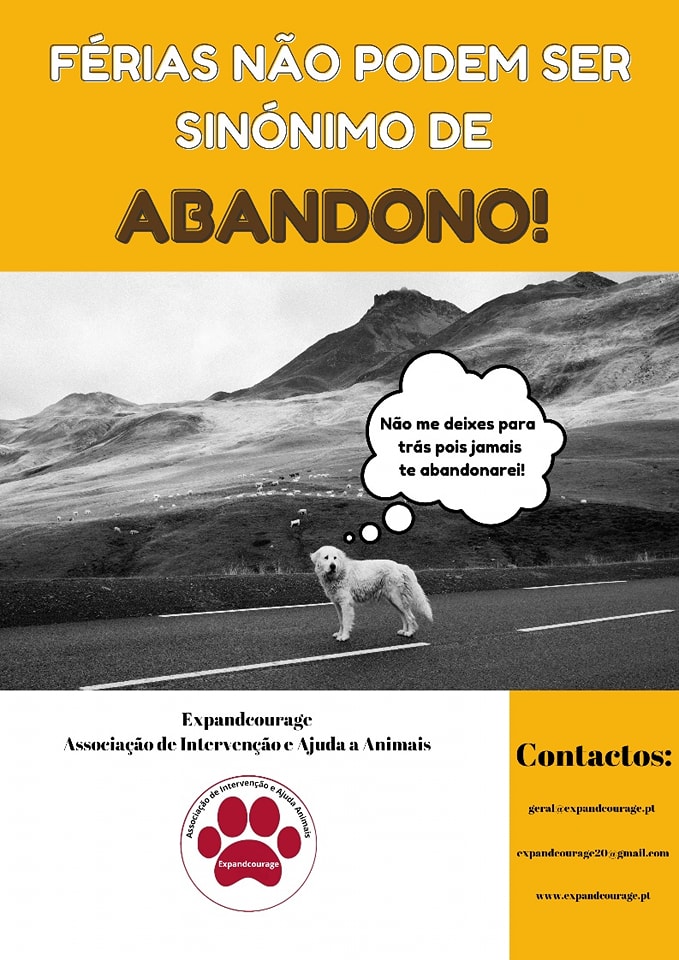 expandcourage's tweet photo. Este Verão, incluam o seu animal, não o deixe para trás, porque Férias não podem ser sinónimo de 𝐀𝐁𝐀𝐍𝐃𝐎𝐍𝐎! Onde vai um, vão todos!!!
Abandono é 𝐂𝐑𝐈𝐌𝐄! Abandono não é 𝐃𝐈𝐆𝐍𝐎! Abandono não é 𝐒𝐎𝐋𝐔ÇÃ𝐎! Abandono é 𝐃𝐄𝐒𝐔𝐌𝐀𝐍𝐎!

Partilhe
#Expandcourage https://t.co/Fz60uhqjEm
