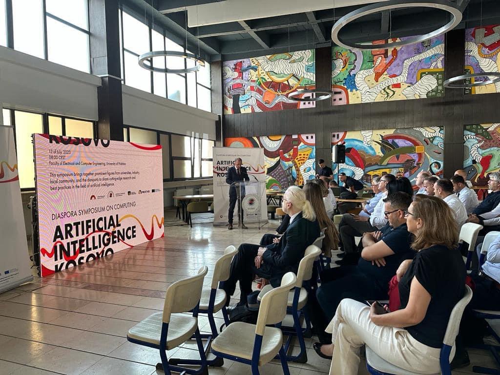 nrsi_ks_edu's tweet photo. Our school, together with @Rektorati , @MFAKOSOVO organized the Diaspora Symposium on Computing with the theme "Artificial Intelligence Kosovo." π‘
The symposium consisted of several panels that delved into discussions on #AI, #research, and industry.
#Kosovo #nrsi https://t.co/nUgvObXwcw