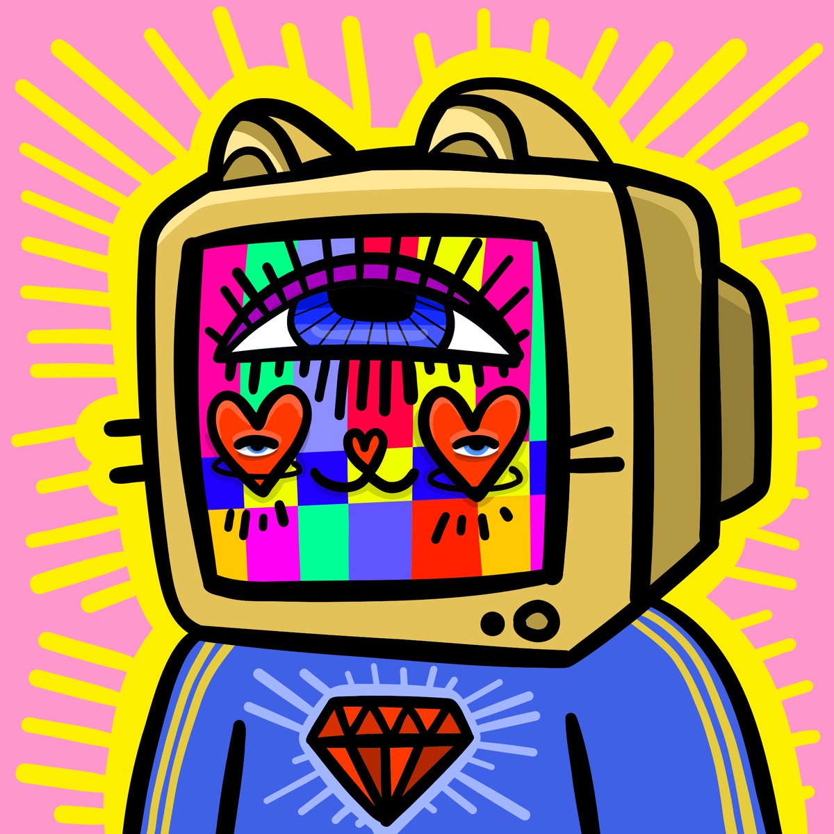 Excited to share another amazing recreation done by our super talented Loveless City artist <a href="/10LOVELESS/">Tennessee Loveless</a> !

Presenting <a href="/coolcats/">Cool Cats</a> #855! Customized for our very own <a href="/MetaMermaid/">Meta Mermaid</a>! 

Check out 10SC's other customized honoraries here: opensea.io/collection/lch…

#ART #NFTs