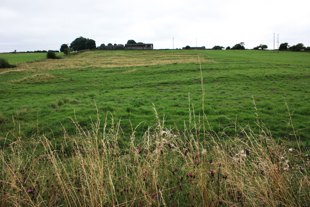 DurhamCityLad's tweet photo. Site of deserted medieval village of Garmondsway near Coxhoe. King Cnut (1017-1035) made a hare-footed pilgrimage from here to Durham. The village site stretched from the foreground to the top of the hill. ‘Via Garmundi’ was an ancient routeway 👉 https://t.co/4u6q1USvWb https://t.co/cvcLnaf93I