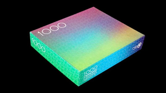 I just received 1000 Changing Colours Puzzle from Anonymous via Throne. Thank you! https://t.co/PIOkVDDtXs