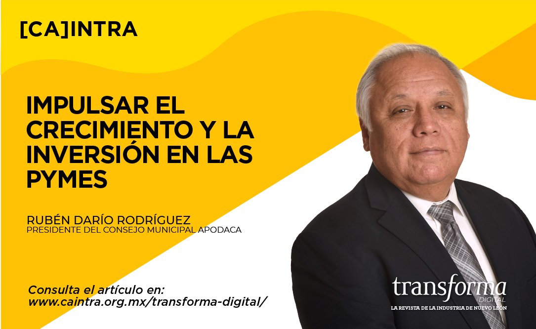 caintra_nl's tweet photo. 🤜🏻🤛🏻IMPULSANDO EL CRECIMIENTO Y LA INVERSIÓN EN LAS PYMES
Rubén Darío Rodríguez Jacobo, Presidente del Consejo Municipal Apodaca, comparte esta Columna en donde detalla cómo los consejos y mesas de trabajo CAINTRA están trabajando a favor de las PyMEs, especialmente en su consolidación e inversión.
Lee el artículo completo: 🌐 https://t.co/y7z1B431KA