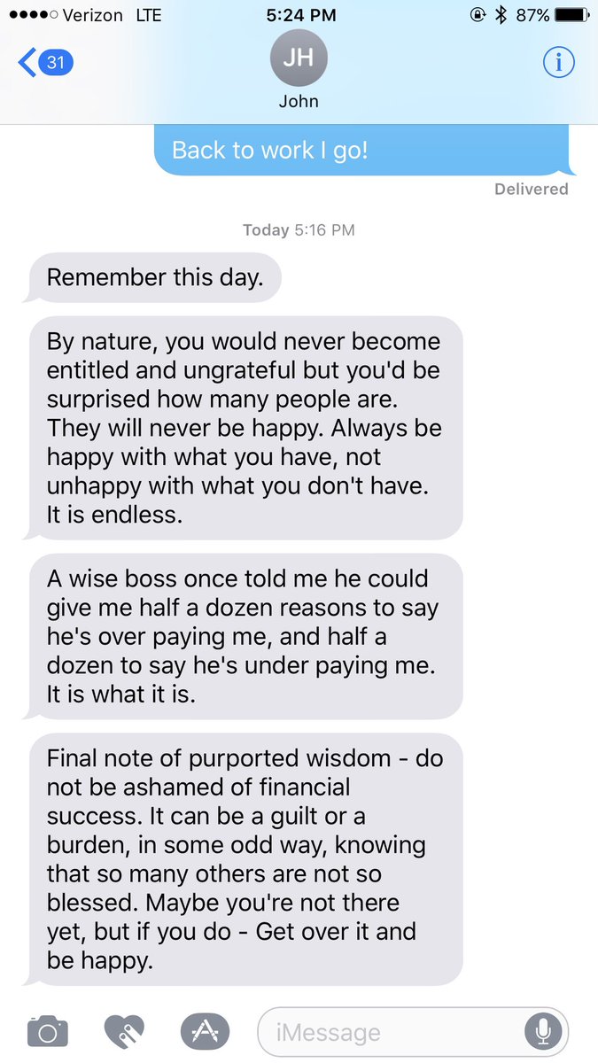 Over 8 yrs ago someone singlehandedly pulled me out of poverty. Knew him because I trained with his wife who is a professional athlete. He was leading a group at Citi and I desperately wanted to be an analyst. Didnt have the resume for a fancy banking job but grew up in public