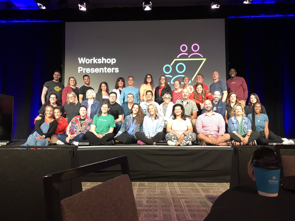 TurnbullChris's tweet photo. @karlyb Workshop presenters https://t.co/SjzYzhivDp