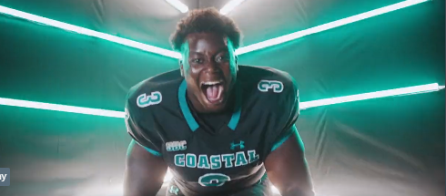 Did You Know there are 16 former @OfficialGHSA players on @CoastalFootball roster led by 2022 @SunBeltFB Freshman of Year & former @ParkviewFB star @Jaredb_14 + former @LIONSTRONGFB LB @Shane_Bruce1, former @RICSFootball RB @reesewhitee & former @FootballRome DT @Jaquongriffin