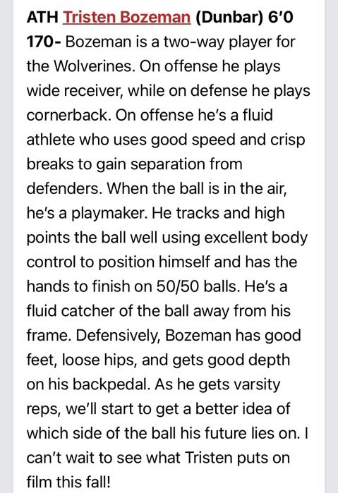 thatboiitree12's tweet photo. Thanks for the Article @JaredLuginbill @PrepRedzone @prepredzoneohio https://t.co/uJkdr4o4td