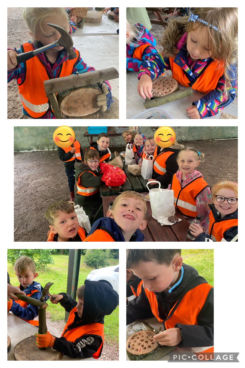 MabsCrossRecJ's tweet photo. A wonderful, wet afternoon outdoors making memories. We had some fantastic axe throwers and cannot wait to bring home the bug houses that we have made next week. https://t.co/U8X7P7wXSk