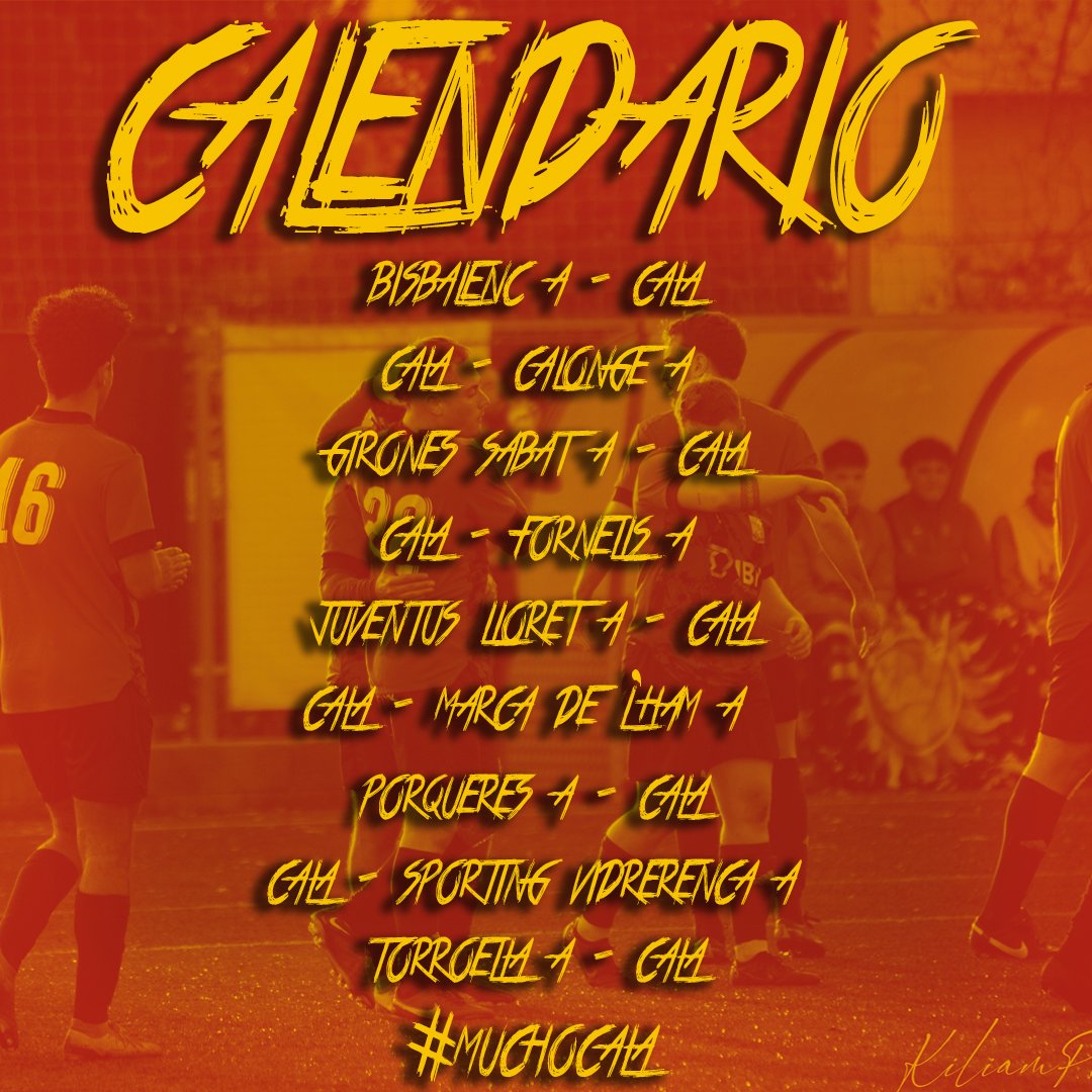 "¡Ya sabemos los enfrentamientos para nuestro primer equipo y no podemos estar más emocionados! 🔥🙌 Que mejor forma de empezar que con un derbi!!💪⚽️🔥 Echa un vistazo al calendario completo y únete a nosotros en este increíble viaje lleno de pasión y victorias. #muchocala 💯🔝