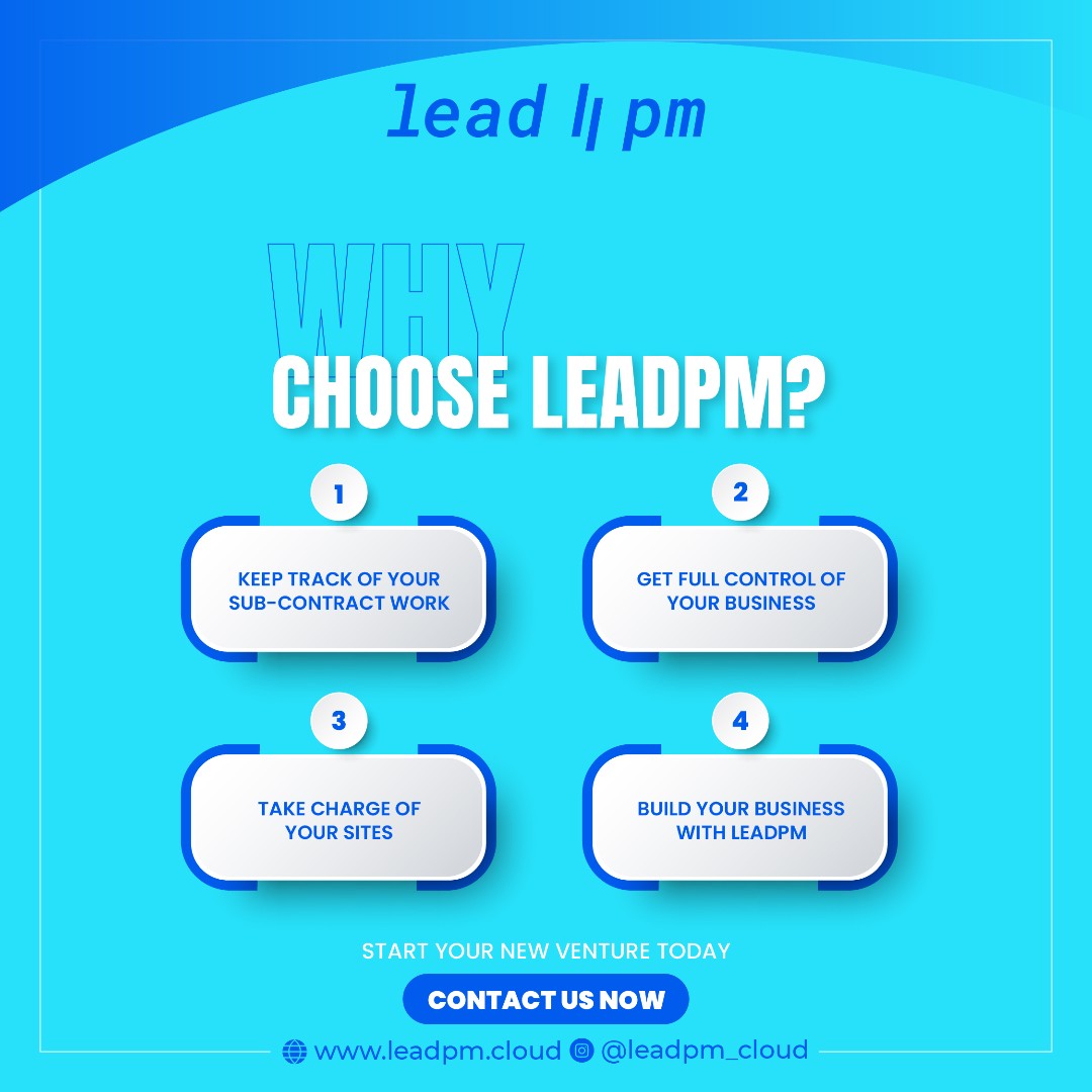 Leadpm_cloud's tweet image. 🔨🏗️ Ready to take your construction projects to the next level? Look no further than Lead PM! 🚀 Here&apos;s why so many contractors are choosing LeadPM!

#Contractor #Contractorsoftware #leadpm #projectmanagement