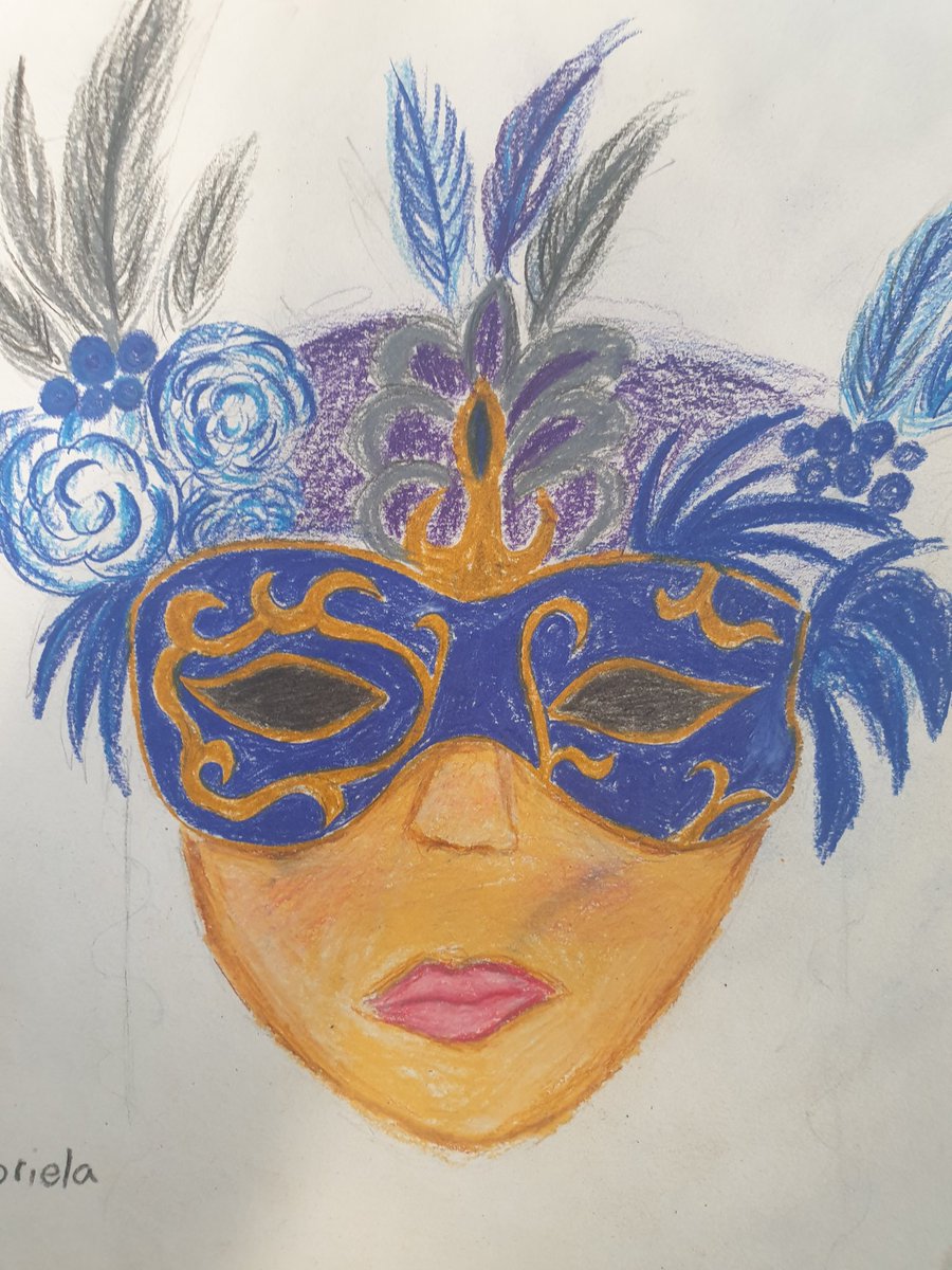 ArtHethersett's tweet photo. Beautiful oil pastel work for Venetian day today @AcadHethersett #activitiesweek https://t.co/hLm0QEqKyH
