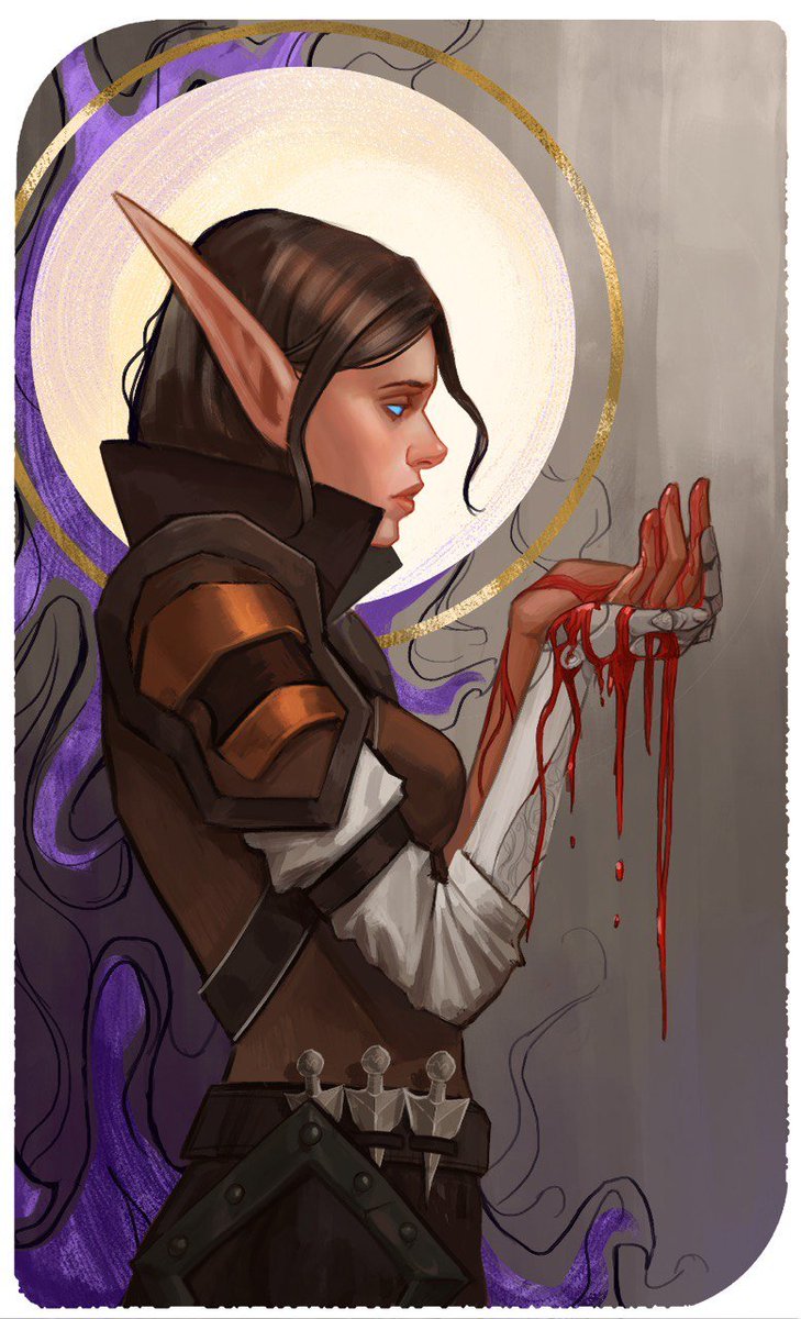 _Aloija_'s tweet photo. Vannis for @alvannisiel
I have 2 slots for portrait\tarot commissions
All info is here - https://t.co/k41FSrOxJh
#worldofwarcraft #commission https://t.co/ggTMHykeYd