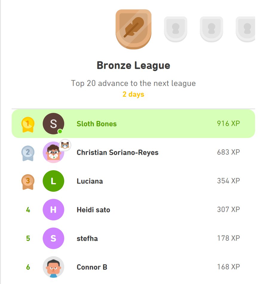 BonesSloth's tweet image. STUDY WITH ME - STREAM - DAY 4!   
Estudio conmigo - STREAM - Dia 4!    

Aiming to stay at the top!

Spanish Duolingo: twitch.tv/slothbonesxsx/
#langtwt #studytwt #twitchstreamer #Duolingo