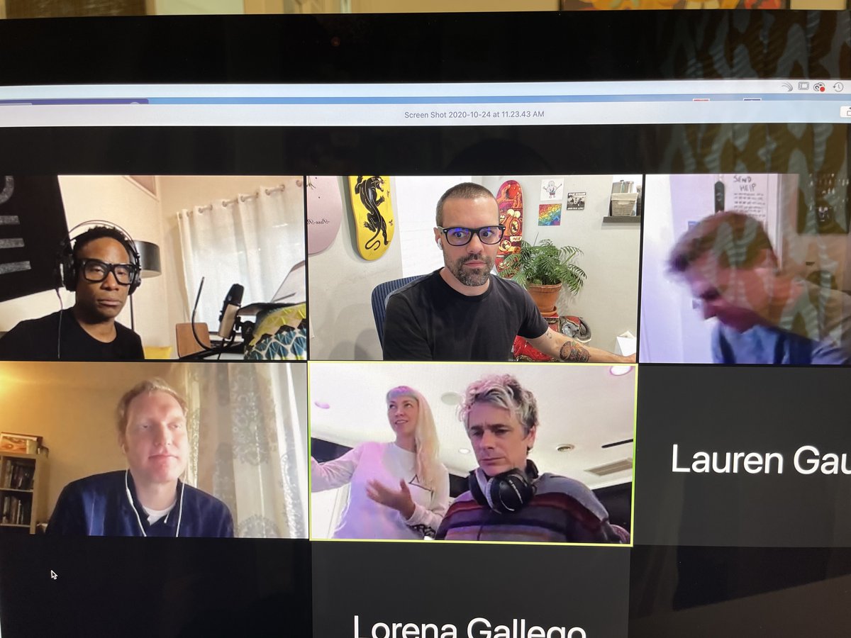 JohnTrabbic's tweet photo. @NickAnimation Creator hall flag! Del the Funky Homosapian. Billy Porter. Matt and Tish (Cake in Space). Tim Robinson. Dave Johnson. Ryan Greene. Phil Harris https://t.co/Ix2DEY0KW9
