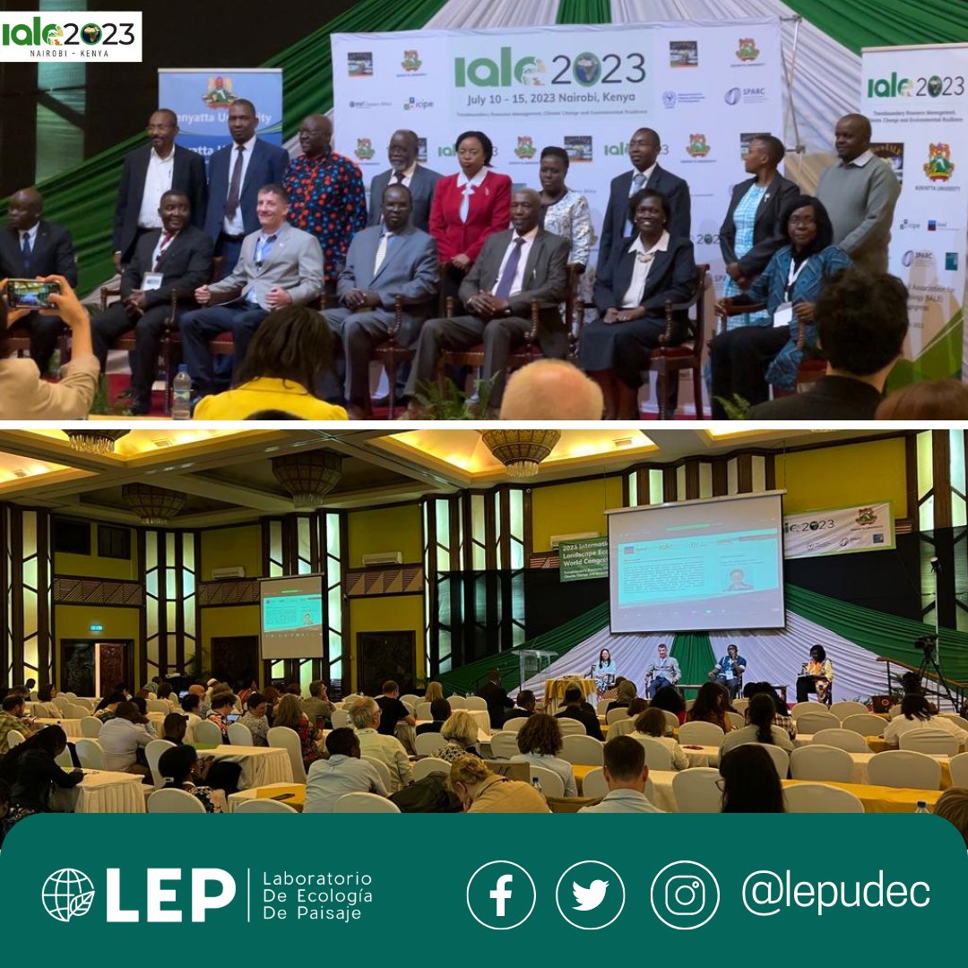 lepudec's tweet photo. 🌿Nuestro Director, Dr. @Cristian_Eche7 participa en su calidad de Vicepresidente de #IALE Mundial, y donde, además, es organizador del simposio“Mensajes clave de los paisajes del sur global: desafíos y oportunidades en investigación desde las regiones de América Latina y África” https://t.co/pVsqfTOIE5