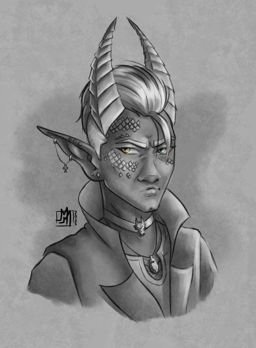 miscreantmagpie's tweet photo. #fridayflashsale! Grayscale portraits for $15 on Ko//fi. Email me at miscreantmagpie@gmail.com or DM me with the details of your character. Spots are limited to act fast! #commissionopen #artistontwitter https://t.co/FXTpDKYN6j