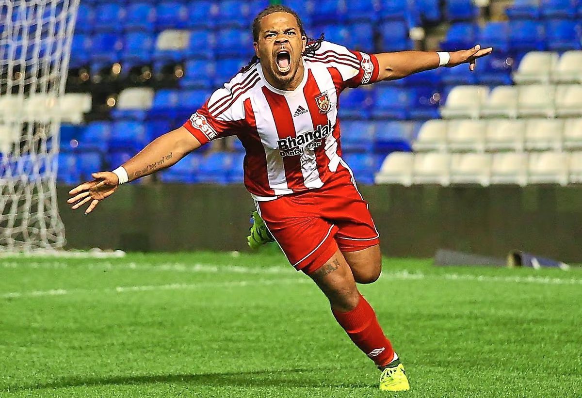 StourbridgeFC's tweet photo. From the third round proper of the FA Cup, winning the senior cup and reaching the play offs…@Lukebenbow1’s seen it all with us, scoring 136 goals in 255 appearances for us 😮‍💨💥 https://t.co/bYCbKYkmQs