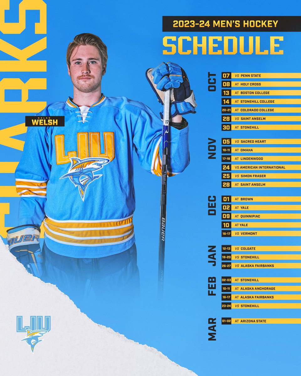 Season opener Oct. 7 vs. <a href="/PennStateMHKY/">Penn State Men’s Hockey</a> on the Island! Let's go!