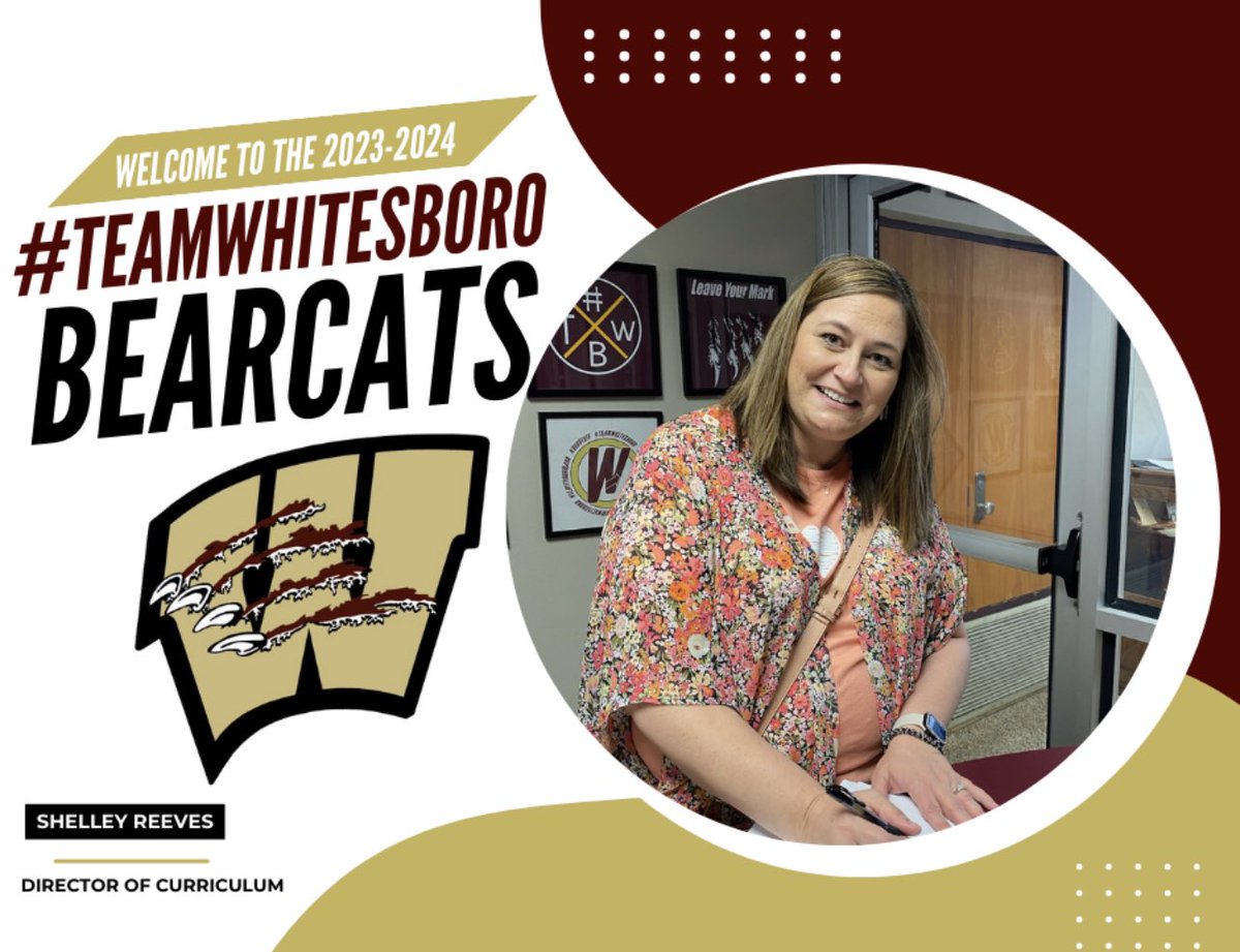 ReevesShellmrt's tweet image. Week one down of being Director of Curriculum in my new district!
Listen, lead, learn!
Great experiences & thankful for previous learning experiences that have prepared me! It’s going to be a great year! Let’s go 23-24! #teamwhitesboro #theboro