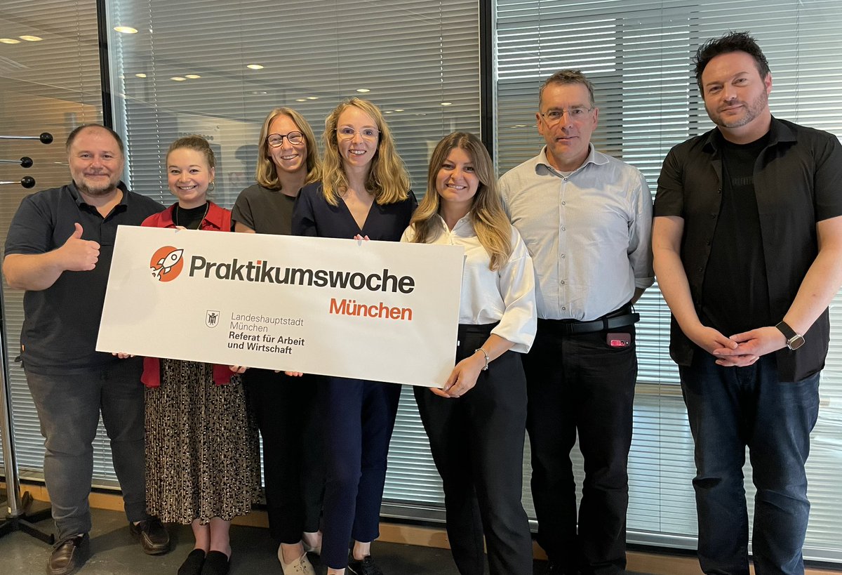 Mit der Praktikumswoche München lernst du jeden Tag spannende, unterschiedliche Berufsfelder kennen. Täglich ein neues Unternehmen - an den Tagen, an denen du Zeit hast, auch in Pflegeberufen 👍🏼

praktikumswoche.de/muenchen

Tolle Kooperation mit der #ihk #hwk #raw #mbq 👏🏻