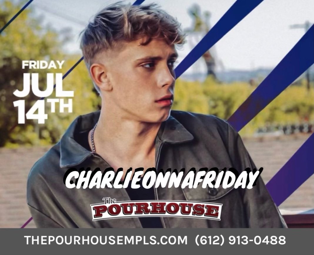Minneapolis I’ll see y’all tonight @ The Pourhouse 🍾