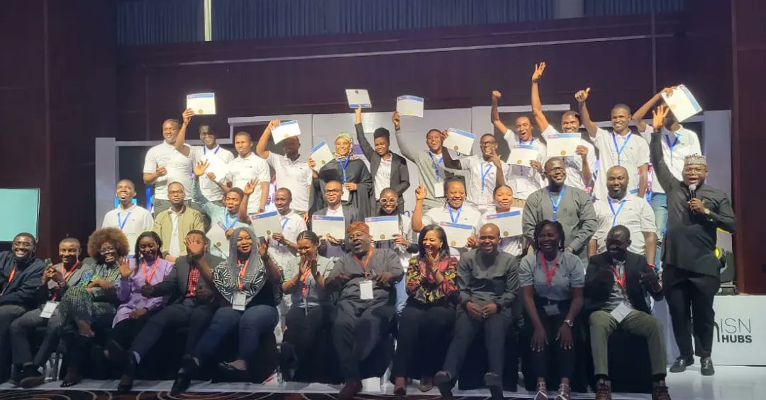 isnhubs's tweet image. Congratulations to the finalists from the Techmybiz Pitch-A-Thon for their exceptional digital solutions. 

These selected solutions will play a crucial role in accelerating the much-needed digital transformation of MSMEs in Nigeria.

#TechMyBiz #DigitalTransformation