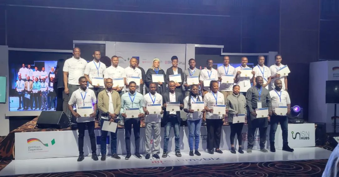 isnhubs's tweet image. Congratulations to the finalists from the Techmybiz Pitch-A-Thon for their exceptional digital solutions. 

These selected solutions will play a crucial role in accelerating the much-needed digital transformation of MSMEs in Nigeria.

#TechMyBiz #DigitalTransformation