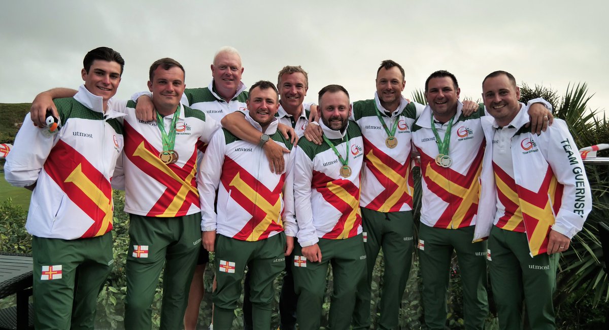 Remarkably, the last gold medal of the #Guernsey2023 Island Games was the first I witnessed live!

Fitting that it came from these guys who were outstanding in tough conditions all week, particularly today as it was absolutely miserable at L'Ancresse for much of the afternoon 🙌