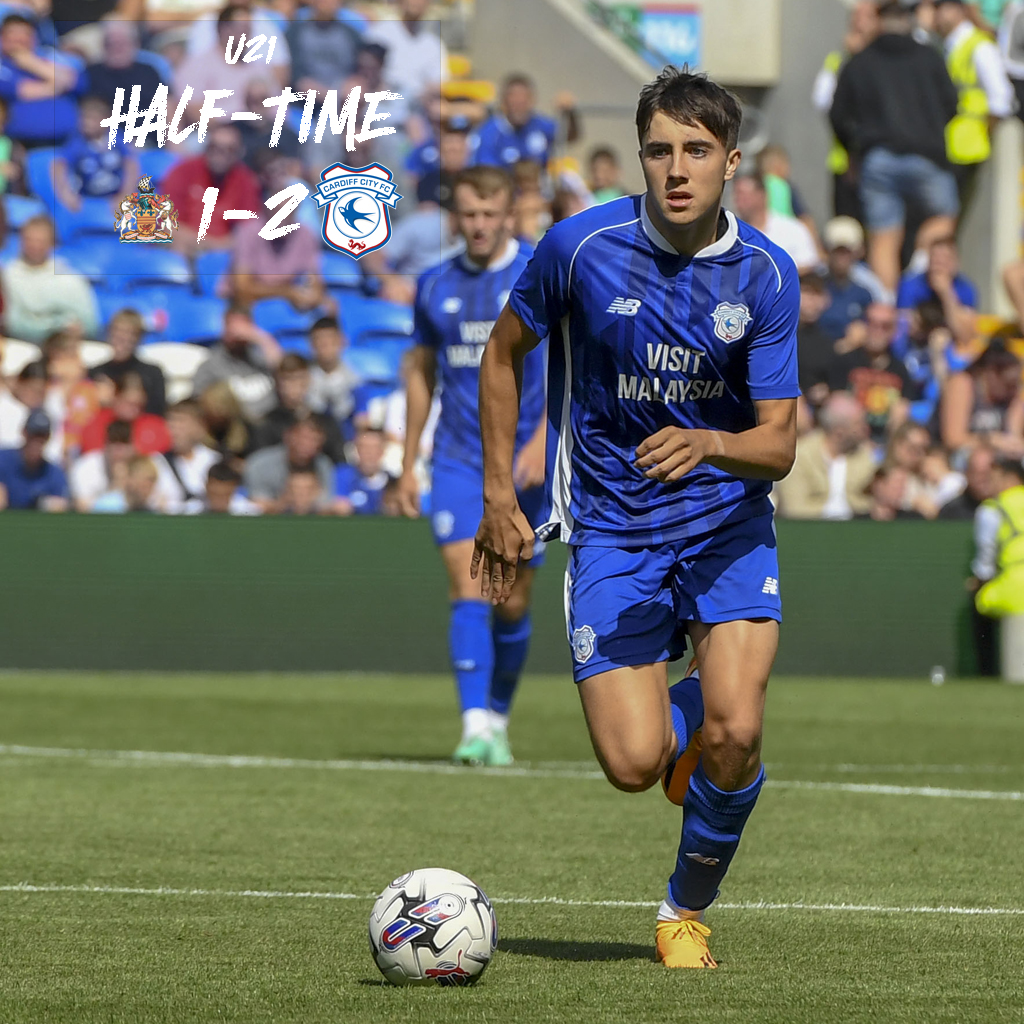 Cardiff City Academy on X: U21  City lead at the break following