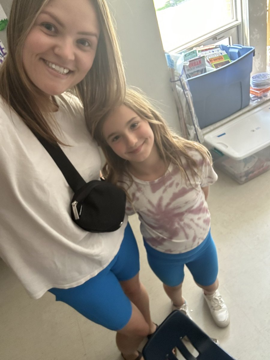 Matching with one of my students today! Fostering relationships is the key component of any classroom 😊#campwonder #gecdsbslp2023 <a href="/ClaraHowitt/">Dr. Clara Howitt</a> @MlleParaschak