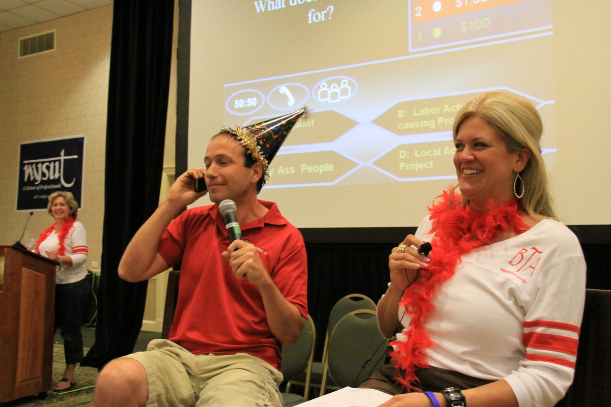 nysut's tweet image. Happy #fbf!

Next week, members will convene for another year of the Local Action Project! The programs connects locals with strategies to boost member engagement, build community support and achieve better results in things like contracts issues and school budget votes. #LAP2023