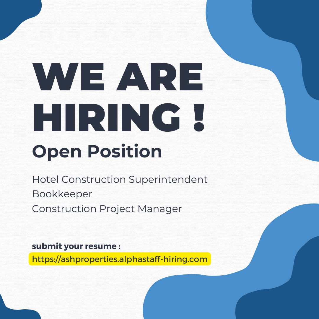 AshProperties's tweet image. Benefits: 
401(k)
Medical, Dental, and Vision Insurance
Life insurance
Paid time off (vacation and birthday)
Paid Holidays 

ashproperties.alphastaff-hiring.com