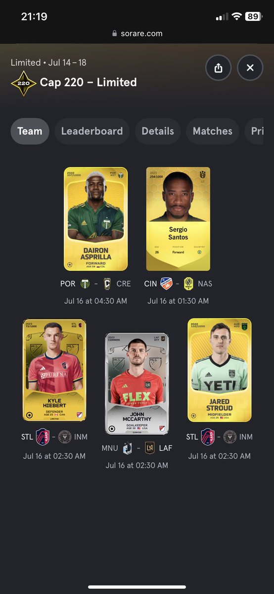 bluedragons_gg's tweet photo. Der Top Spieler ist immernoch Verletzt leider aber hab mir ein MLS Team gebaut von denen die nicht verletzt waren. Nächster Spieltag sollte besser aussehen hoffentlich 😂 #MLS #soarare https://t.co/AAEt4ZcO9a